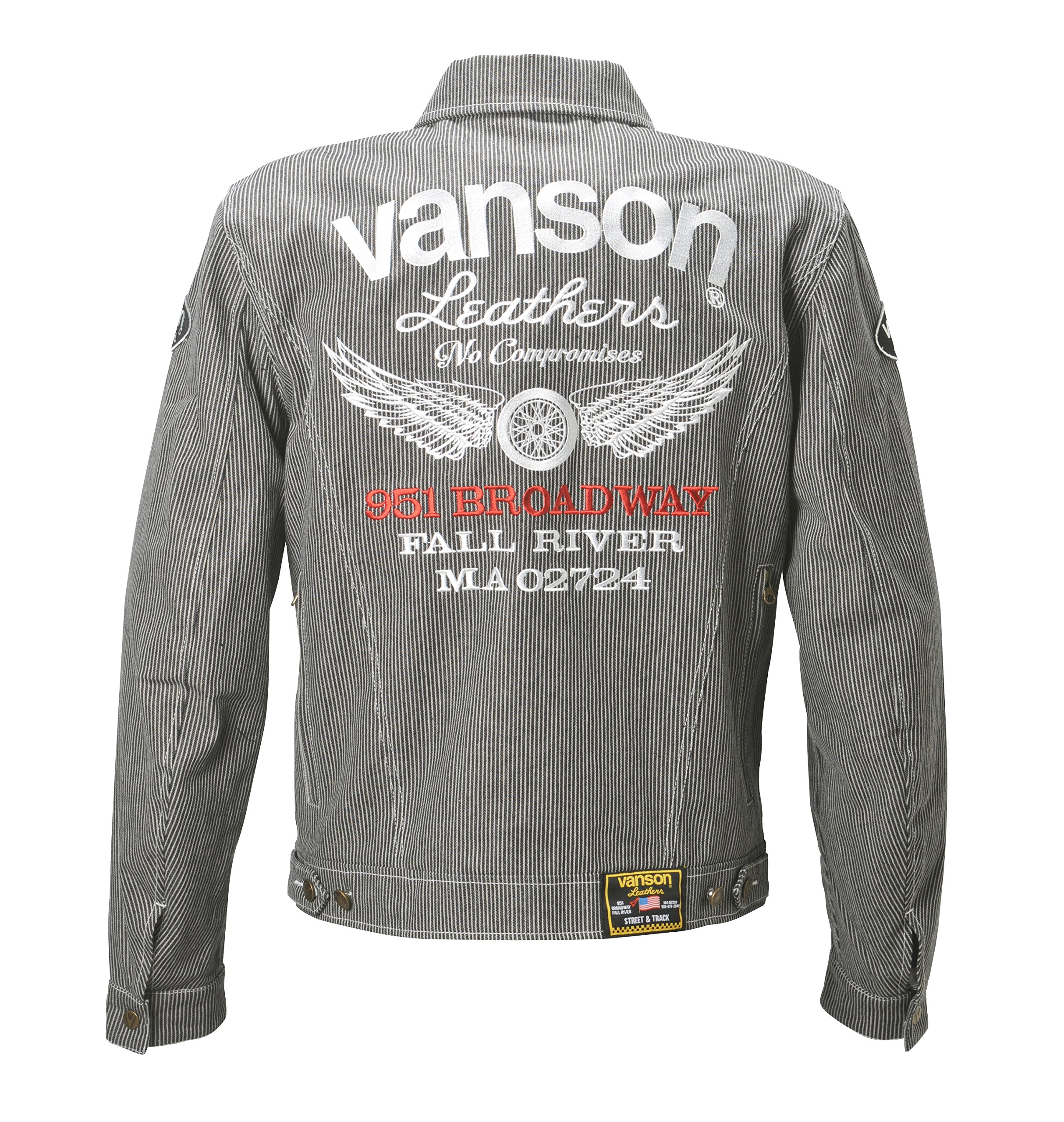 Amazon | VANSON(バンソン) デニムジャケット HICKORY XL VS15107S